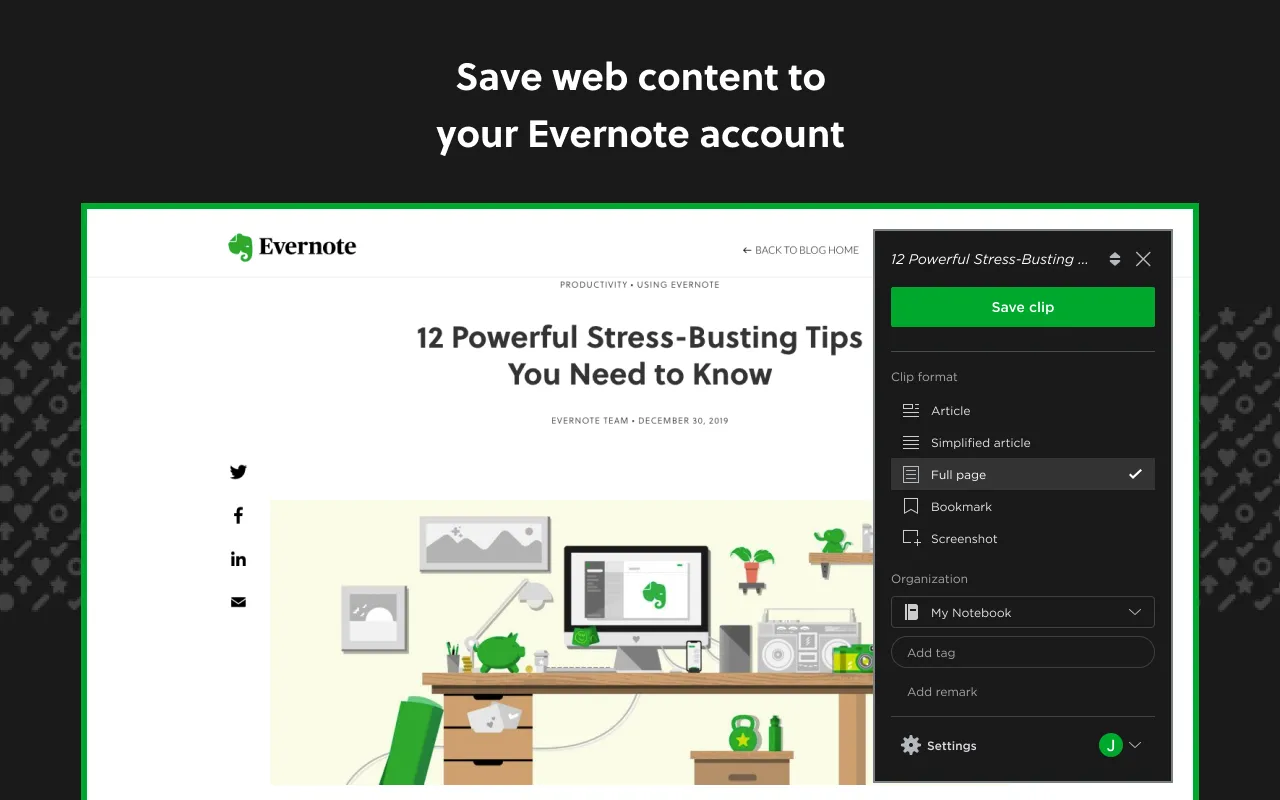 Evernote Web Clipper